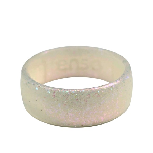 Enso Rings Birthstone Classic Silicone Ring - Opal - Size 6 - Picture 1 of 5
